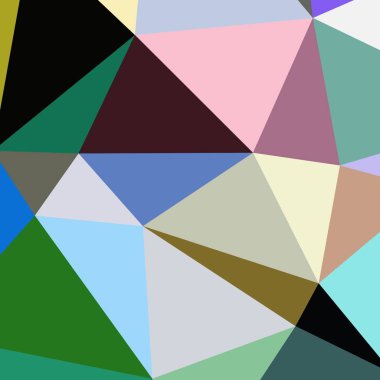 Arka plan çok renkli geometrik poligonal.