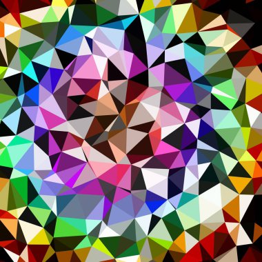 Arka plan çok renkli geometrik poligonal.