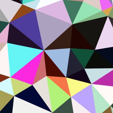 Arka plan çok renkli geometrik poligonal.