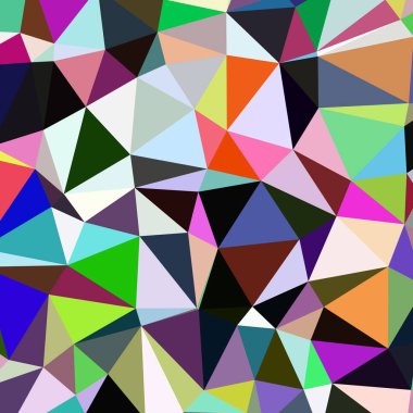 Arka plan çok renkli geometrik poligonal.