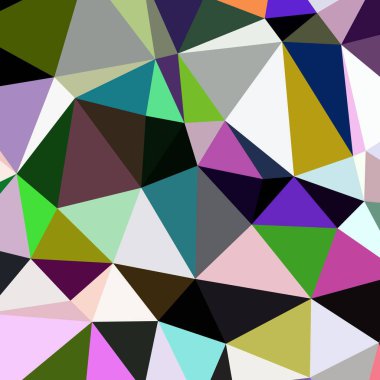 Arka plan çok renkli geometrik poligonal.