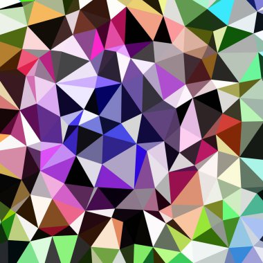 Arka plan çok renkli geometrik poligonal.