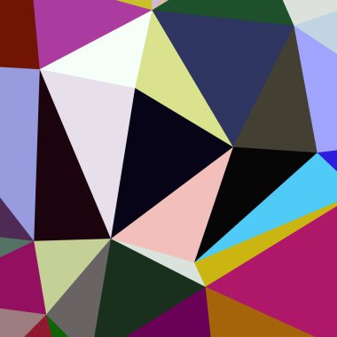 Arka plan çok renkli geometrik poligonal.