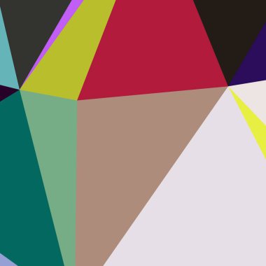 Arka plan çok renkli geometrik poligonal.