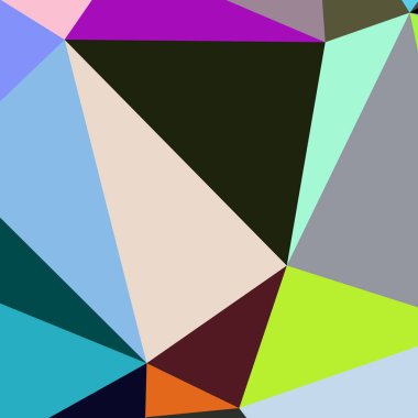 Arka plan çok renkli geometrik poligonal.