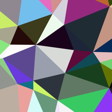 Arka plan poligonal sorunsuz üçgen renk desen.