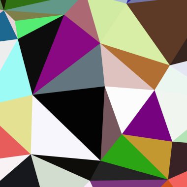 Arka plan çok renkli geometrik poligonal.