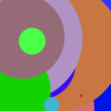 Daire geometrik zarif arka plan çok renkli desen.