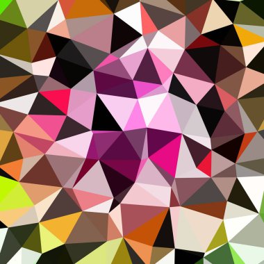 Arka plan çok renkli geometrik poligonal.