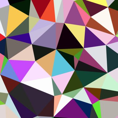 Arka plan çok renkli geometrik poligonal.