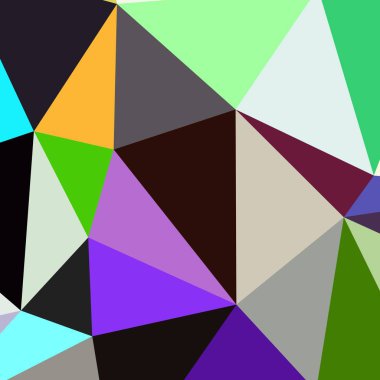 Arka plan çok renkli geometrik poligonal.