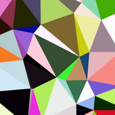 Arka plan çok renkli geometrik poligonal.