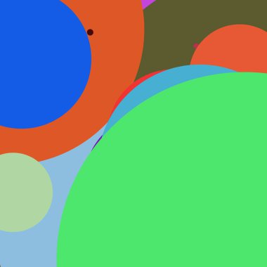 Daire geometrik yeni arka plan çok renkli desen.