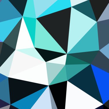 Arka plan poligonal sorunsuz üçgen renk desen.