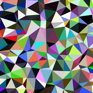 Arka plan poligonal sorunsuz üçgen renk desen.