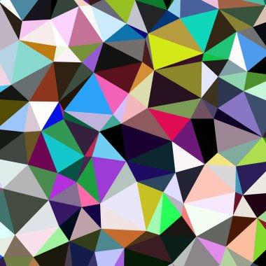 Arka plan çok renkli geometrik poligonal.