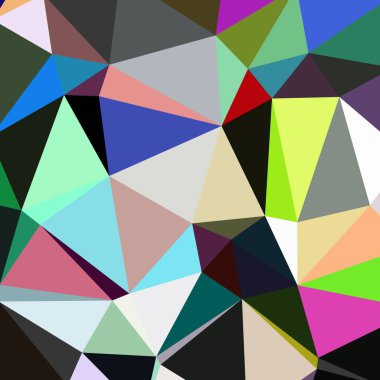 Arka plan çok renkli geometrik poligonal.