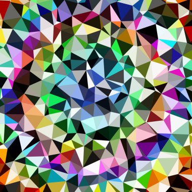 Arka plan çok renkli geometrik poligonal.