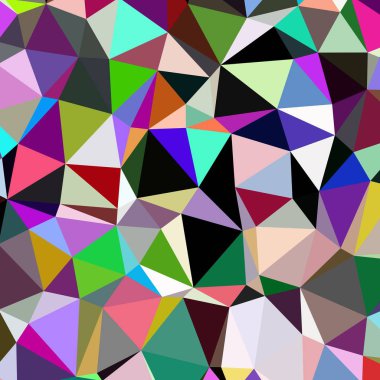 Arka plan çok renkli geometrik poligonal.