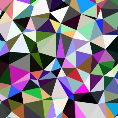 Arka plan çok renkli geometrik poligonal.