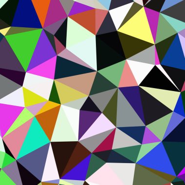 Arka plan çok renkli geometrik poligonal.