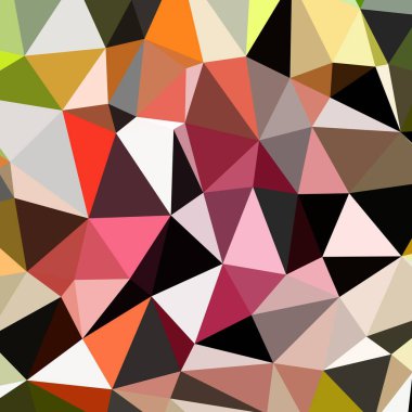 Arka plan çok renkli geometrik poligonal.