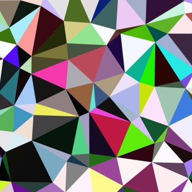 Arka plan çok renkli geometrik poligonal.