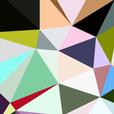 Arka plan çok renkli geometrik poligonal.