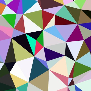 Arka plan çok renkli geometrik poligonal.