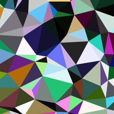 Arka plan poligonal sorunsuz üçgen renk desen.