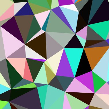 Arka plan çok renkli geometrik poligonal.