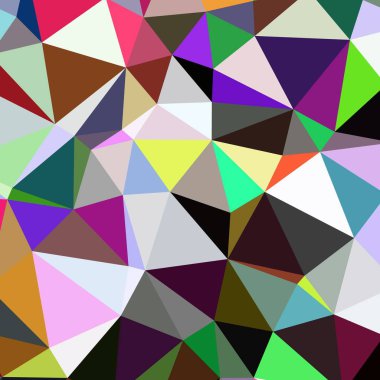 Arka plan çok renkli geometrik poligonal.