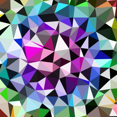 Arka plan çok renkli geometrik poligonal.