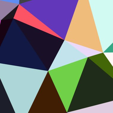 Arka plan çok renkli geometrik poligonal.