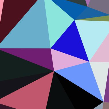 Arka plan çok renkli geometrik poligonal.