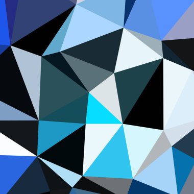 Arka plan çok renkli geometrik poligonal.