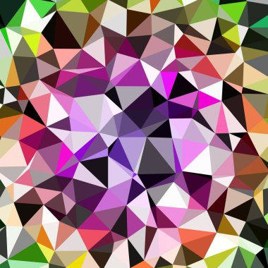 Arka plan çok renkli geometrik poligonal.