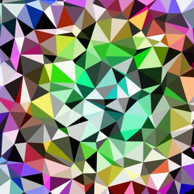 Arka plan çok renkli geometrik poligonal.
