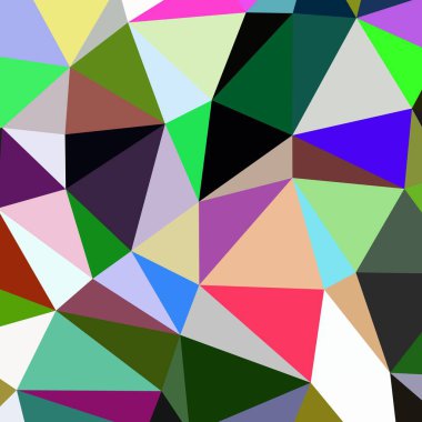 Arka plan çok renkli geometrik poligonal.