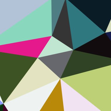 Arka plan çok renkli geometrik poligonal.