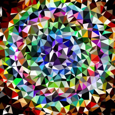 Arka plan çok renkli geometrik poligonal.
