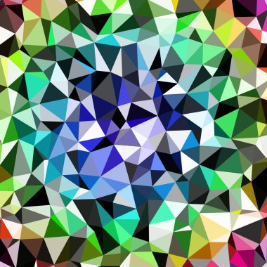 Arka plan çok renkli geometrik poligonal.