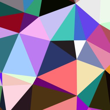 Arka plan çok renkli geometrik poligonal.