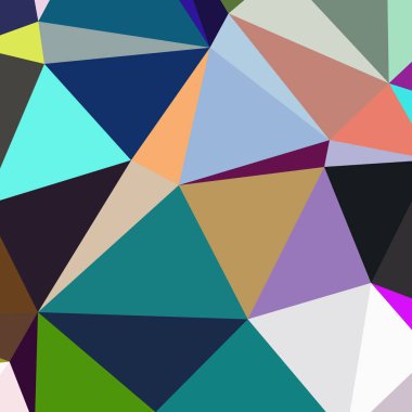 Arka plan çok renkli geometrik poligonal.