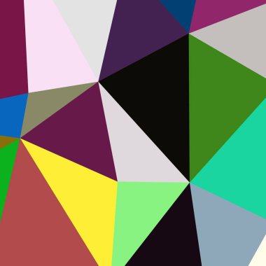 Arka plan çok renkli geometrik poligonal.