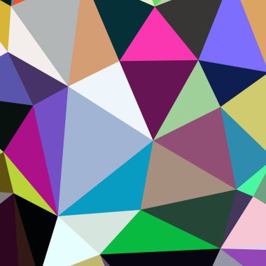 Arka plan çok renkli geometrik poligonal.