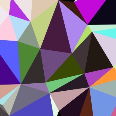 Arka plan çok renkli geometrik poligonal.