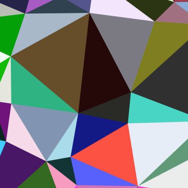 Arka plan çok renkli geometrik poligonal.