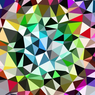 Arka plan çok renkli geometrik poligonal.