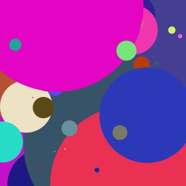 Daire geometrik büyük arka plan çok renkli desen.